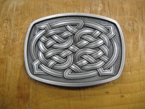 Circular Celtic Belt Buckle