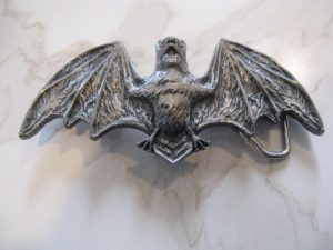 VAMPIRE BAT BELT BUCKLE